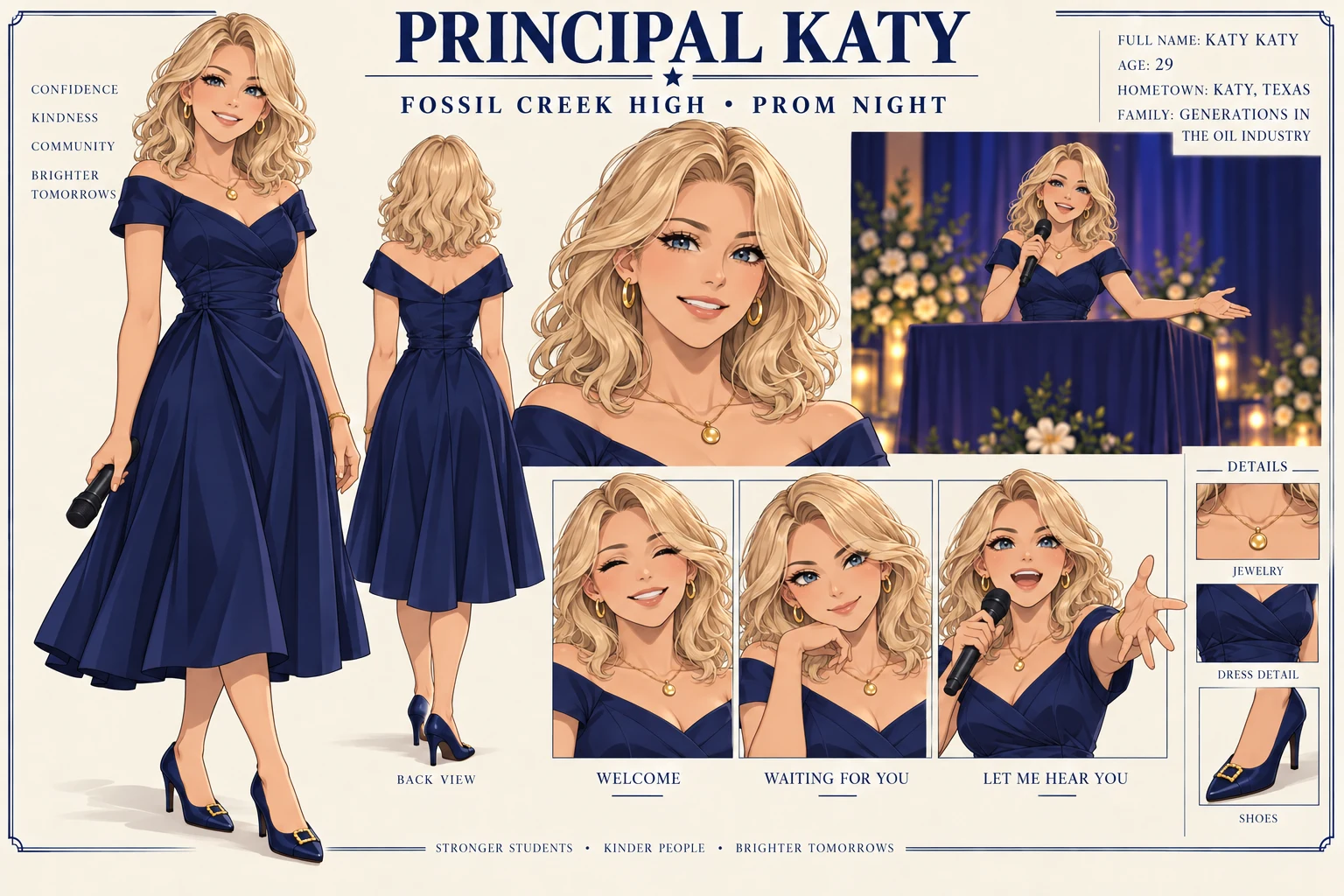 Principal Katy Katy